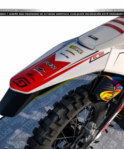 Alternative view of Adhesivos Moto Gas Gas | Basic Blanco