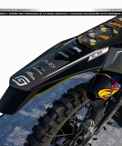 Alternative view of Adhesivos Moto Gas Gas | Basic Negro