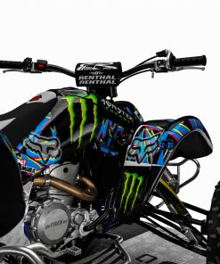 Alternative view of Adhesivos Quad Suzuki LTZ 400 MNSTR AZUL