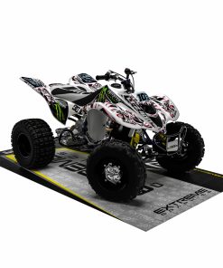 Adhesivos Quad Suzuki LTZ 400 MNSTR BLANCO