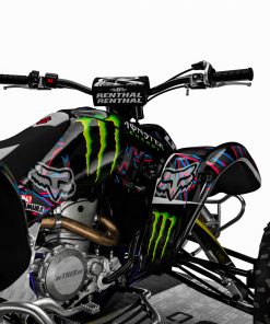 Alternative view of Adhesivos Quad Suzuki LTZ 400 MNSTR NEGRO