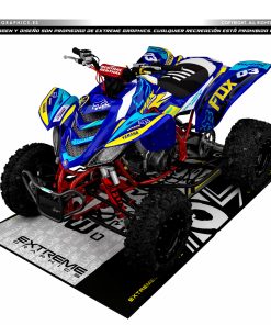 Adhesivos Quad Yamaha Raptor 660 FOX RACING Primavera