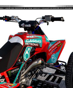 Alternative view of Adhesivos Quad Gas Gas Petronas Rojo