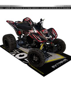 Adhesivos Quad Suzuki LTZ 400 OEM + ROJO