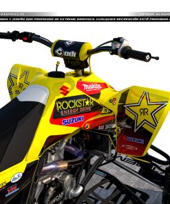 Alternative view of Adhesivos Quad Suzuki LTR 450 Rockstar Amarillo