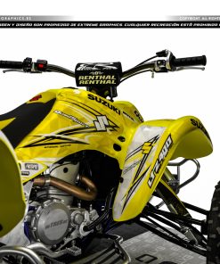 Alternative view of Adhesivos Quad Suzuki LTZ 400 OEM+ AMARILLO