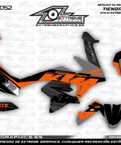 Adhesivos Moto KTM 790 / 890 Adventure/Adventure R Basic Gris Naranja