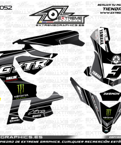 Adhesivos Moto Yamaha R1 Line Gris