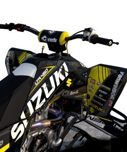 Alternative view of Adhesivos Quad Suzuki LTR 450 Dark Amarillo