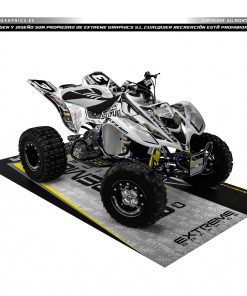 Adhesivos Quad Suzuki LTZ 400 Diablo Blanco