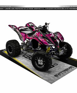 Adhesivos Quad Suzuki LTZ 400 Diablo Rosa
