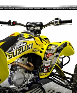 Alternative view of Adhesivos Quad Suzuki LTZ 400 Diablo Amarillo