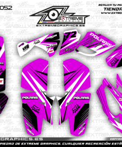 Adhesivos Quad Predator 500 Broke Rosa