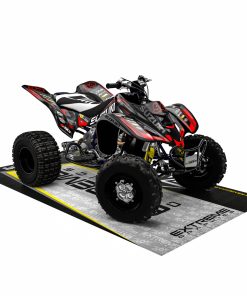 Adhesivos Quad Suzuki LTZ 400 Dark Rojo