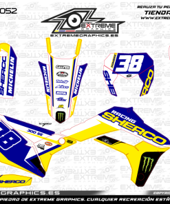 Adhesivos Moto SHERCO Racing Amarillo