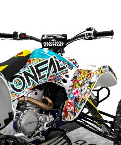 Alternative view of Adhesivos Quad Suzuki LTZ 400 Oneal Turquesa