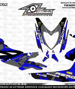 Adhesivos Moto Yamaha Aerox Monster Azul