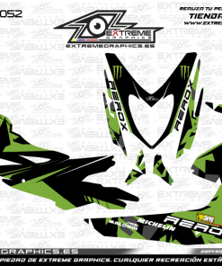 Adhesivos Moto Yamaha Aerox Monster Verde