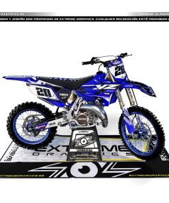 Adhesivos Moto Yamaha YZ ATS azul