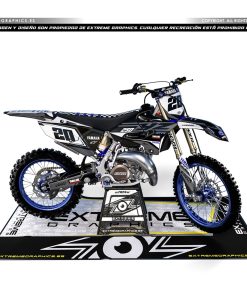 Adhesivos Moto Yamaha YZ ATS gris