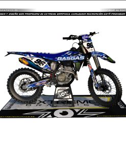 Adhesivos Moto Gas Gas | Camo Azul