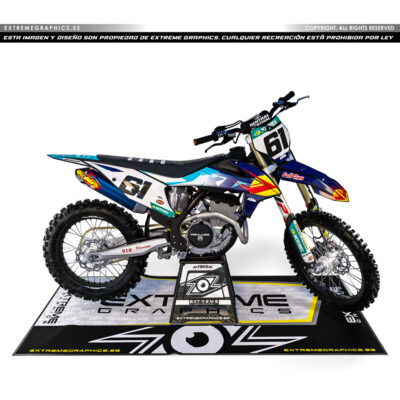 Adhesivos Moto KTM Factory 21 Azul