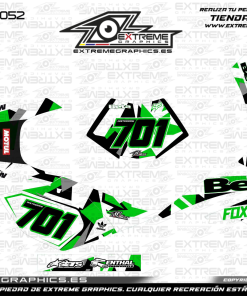 Adhesivos Moto Beta 50 Fox Verde