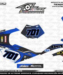 Adhesivos Moto Beta 50 Rockstar Azul