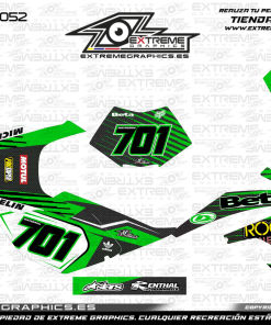Adhesivos Moto Beta 50 Rockstar Verde