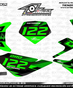 Adhesivos Moto Derbi DRD Racing Line Verde