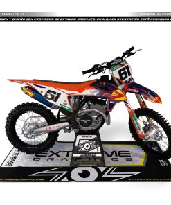 Adhesivos Moto KTM Factory 21 Naranja