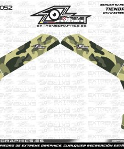 Adhesivos Chasis Derbi Senda Xtreme Camo Militar