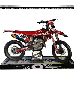 Adhesivos Moto Gas Gas | Camo Rojo