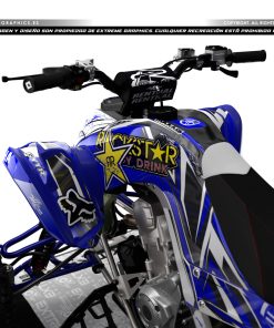 Alternative view of Adhesivos Quad Yamaha Raptor 700 Rockstar Azul