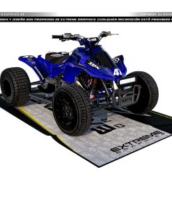 Adhesivos Quad Gas Gas Minimal Azul-Negro