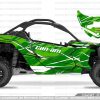 Adhesivos Can Am Maverick x3 Camo2 Verde