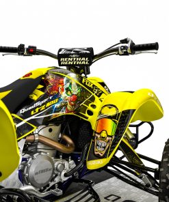 Alternative view of Adhesivos Quad Suzuki LTZ 400 Clown Amarillo