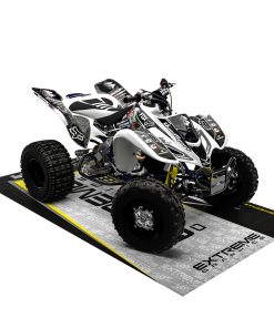 Adhesivos Quad Suzuki LTZ 400 Clown Blanco