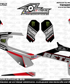 Adhesivos Moto Beta Gris