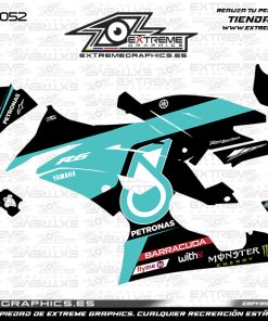 Adhesivos Moto Yamaha R6 Réplica Moto GP PETRONAS