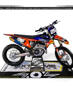 Adhesivos Moto KTM Gopro Naranja