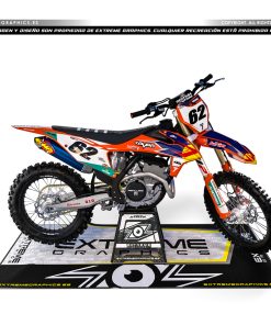 Adhesivos Moto KTM RB X Seven Blanco