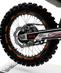 Adhesivos Llantas Racing Naranja