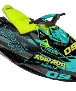 Adhesivos Moto de Agua Sea Doo Turquesa - Lima