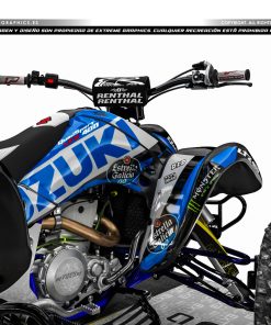 Alternative view of Adhesivos Quad Suzuki LTZ 400 Motogp 2022