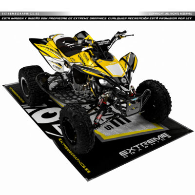 Adhesivos Quad Yamaha YFZ 450 50 Aniversario Amarillo