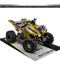 Adhesivos Quad Suzuki LTZ 400 Galaxy Amarillo