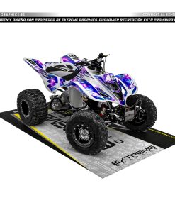 Adhesivos Quad Suzuki LTZ 400 Galaxy Blanco