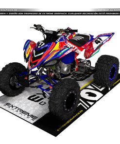 Adhesivos Quad Yamaha Raptor 700 RB Factory