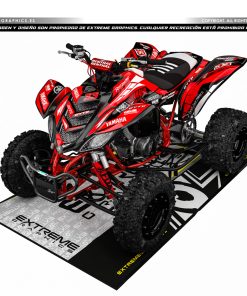 Adhesivos Quad Yamaha Raptor 660 GYTR Rojo